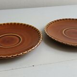 Two saucers Sarreguemines