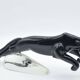 Large Deco sculpture of a panther in Murano glass, 1940s