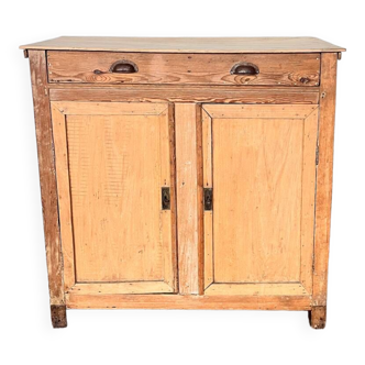 Ancien buffet parisien bois patine origine