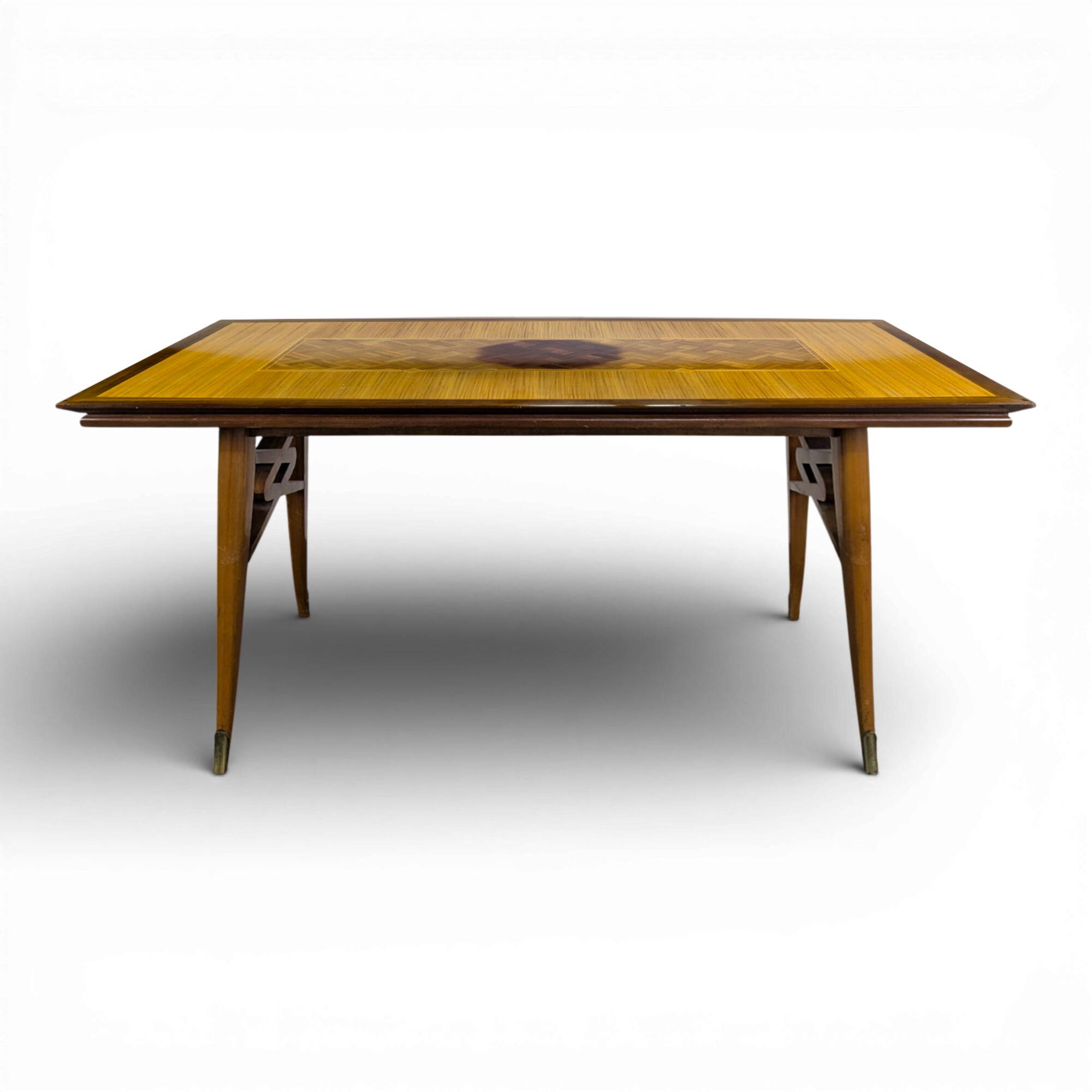 Polyester varnished table from the 1960s.