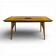 Polyester varnished table from the 1960s.