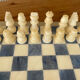 Alabaster chess game