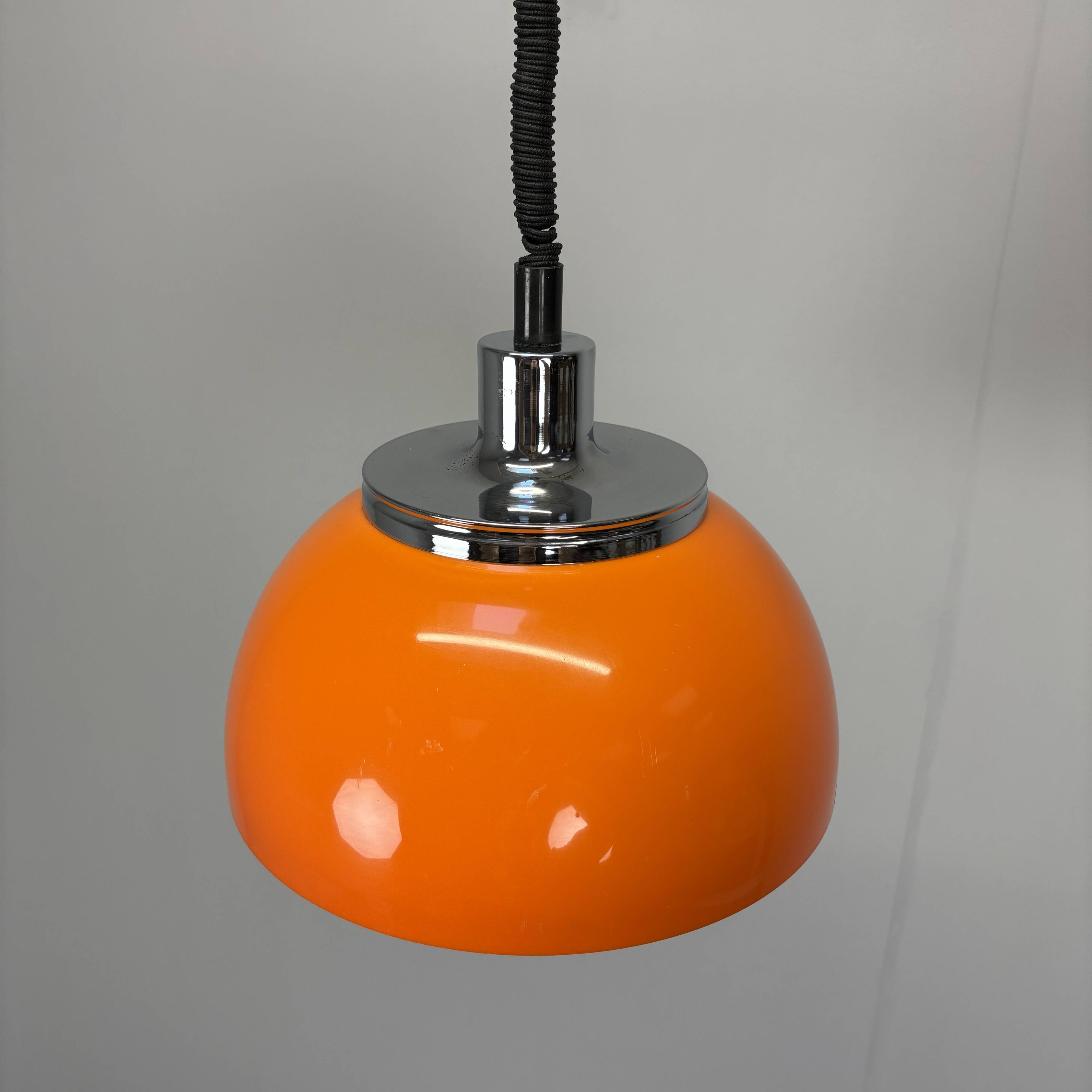 Mid-century Pendant by Meblo, Harvey Guzziny, 1970s, Italy