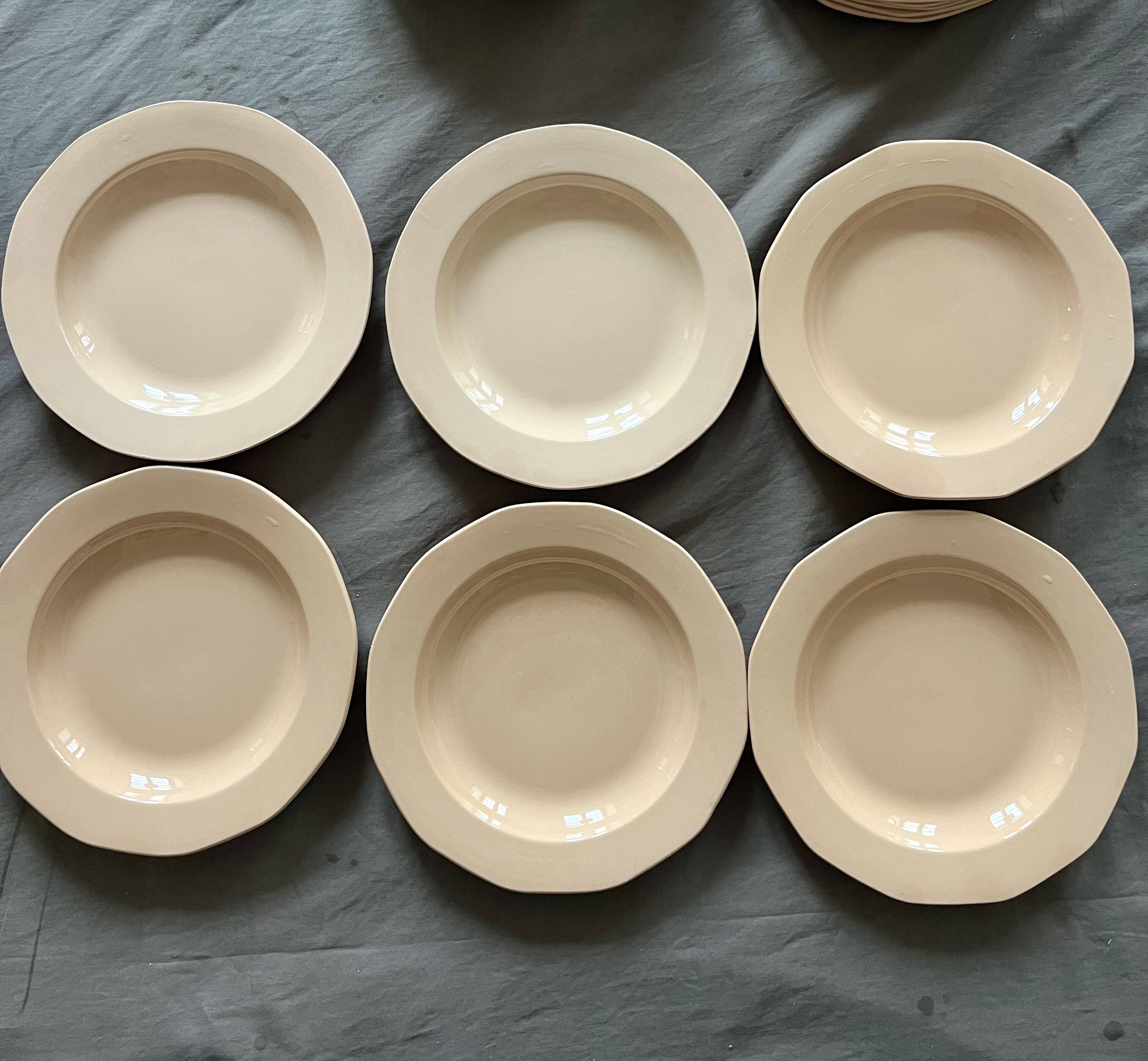 Set of 26 Longwy plates
