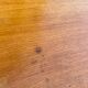 Commode en rotin et bois vintage