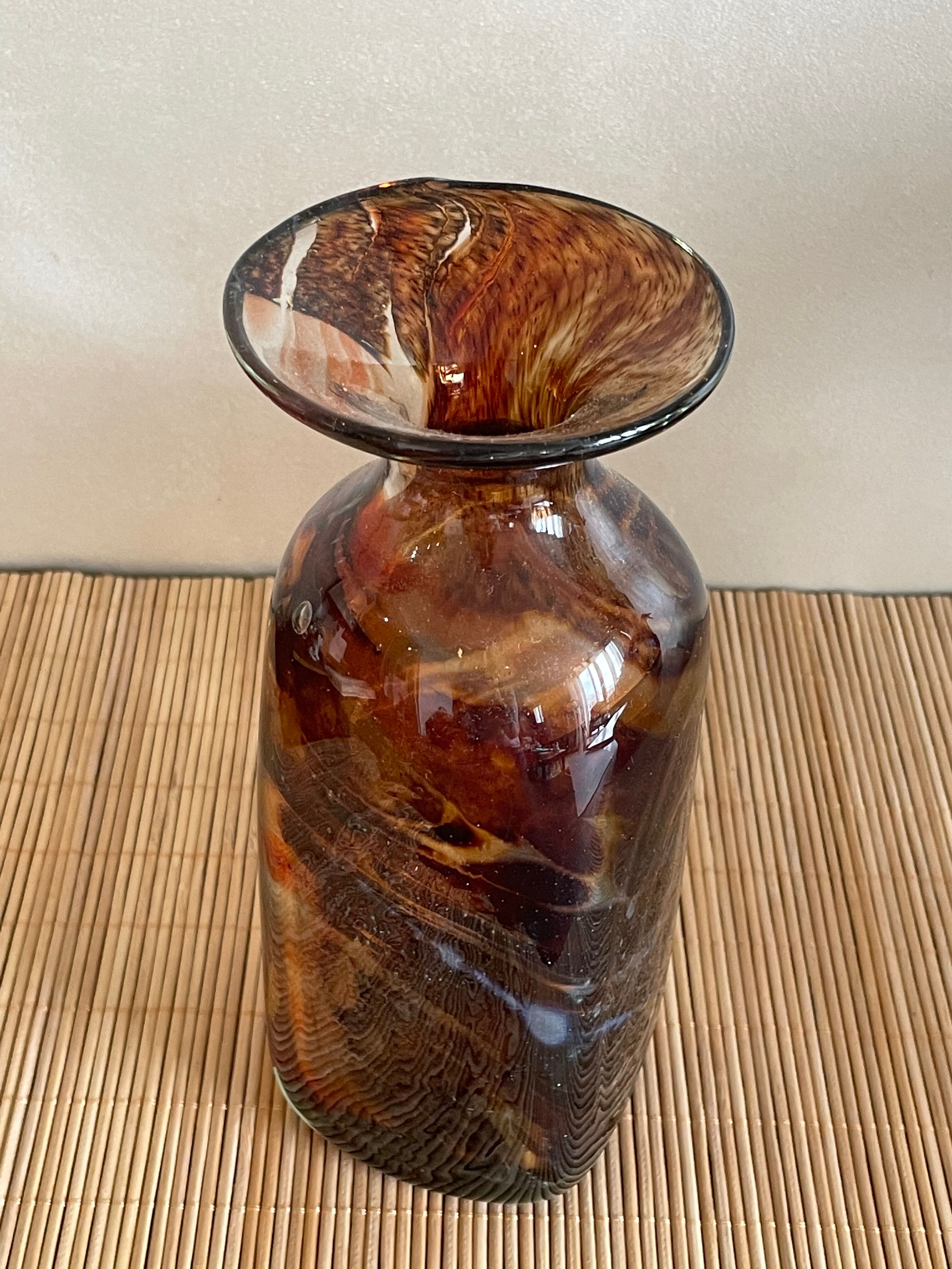 Mdina 1970 vase in blown glass
