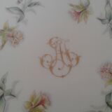 Refreshing porcelain pie dish, Limoges Jean Pouyat