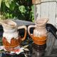 Duo of vintage pitchers Revol