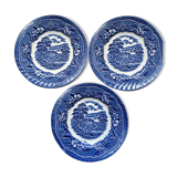 English-decorated dessert plates