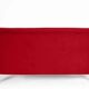 Three-seater velvet canapé in burgundy, Germany 1960s, restored.