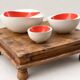 Set of 3 Flow ceramic bowls by Olav Slingerland – Dutch design