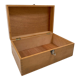 Old wooden box from the 70s