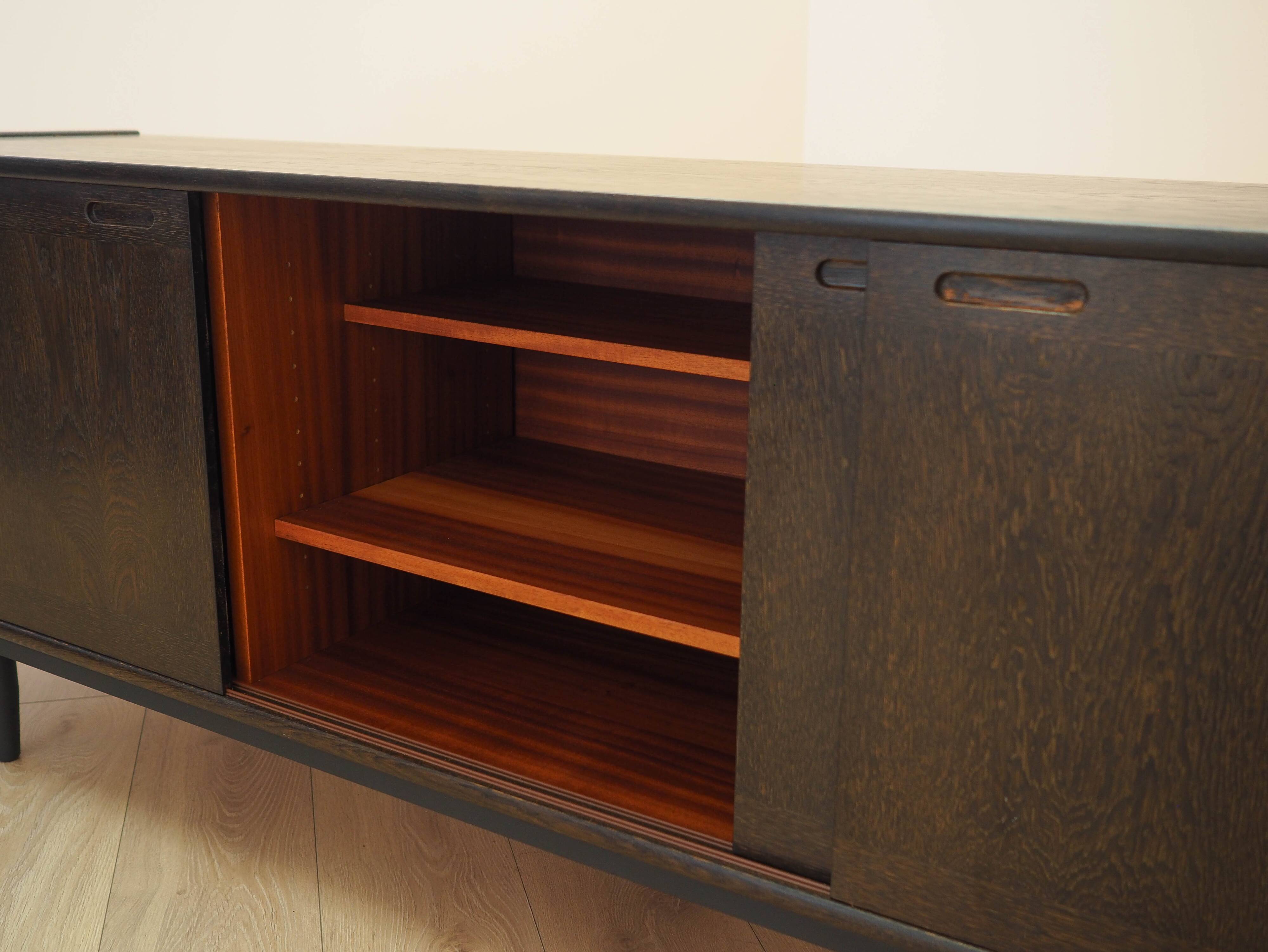Oak sideboard, Danish design, 1970s, manufactured by Skovby Møbelfabrik