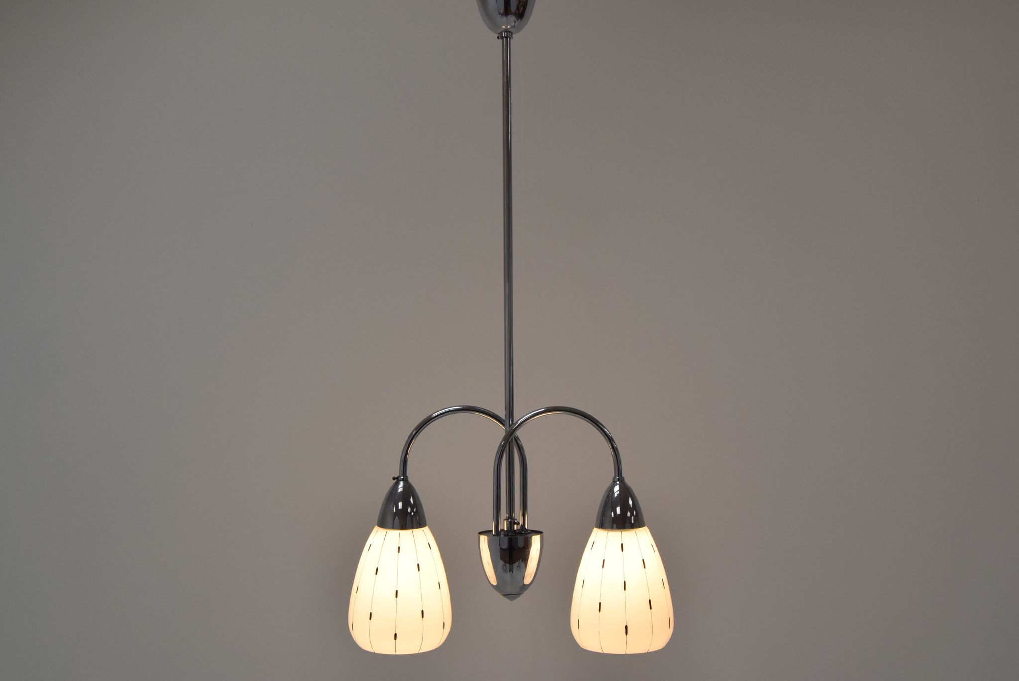 Lustre du milieu du siècle Instala Decin, années 1960