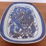 Ceramic 426-2841 Aluminia Plate by Kari Christensen for Royal Copenhagen, Denmark