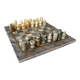 Jeu d'échecs en marbre vintage années 60