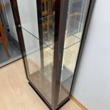Art Deco Display Cabinet in Glass & Macassar Veneer, France, 1930
