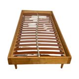 Vintage daybed of the 1960s Netherlands minimalist design in oak