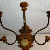 Old bistro wall coat rack