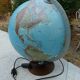 illuminated world map wooden base Teccnodidattica