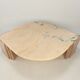 Mid-century italian marble coffee table, 1980s