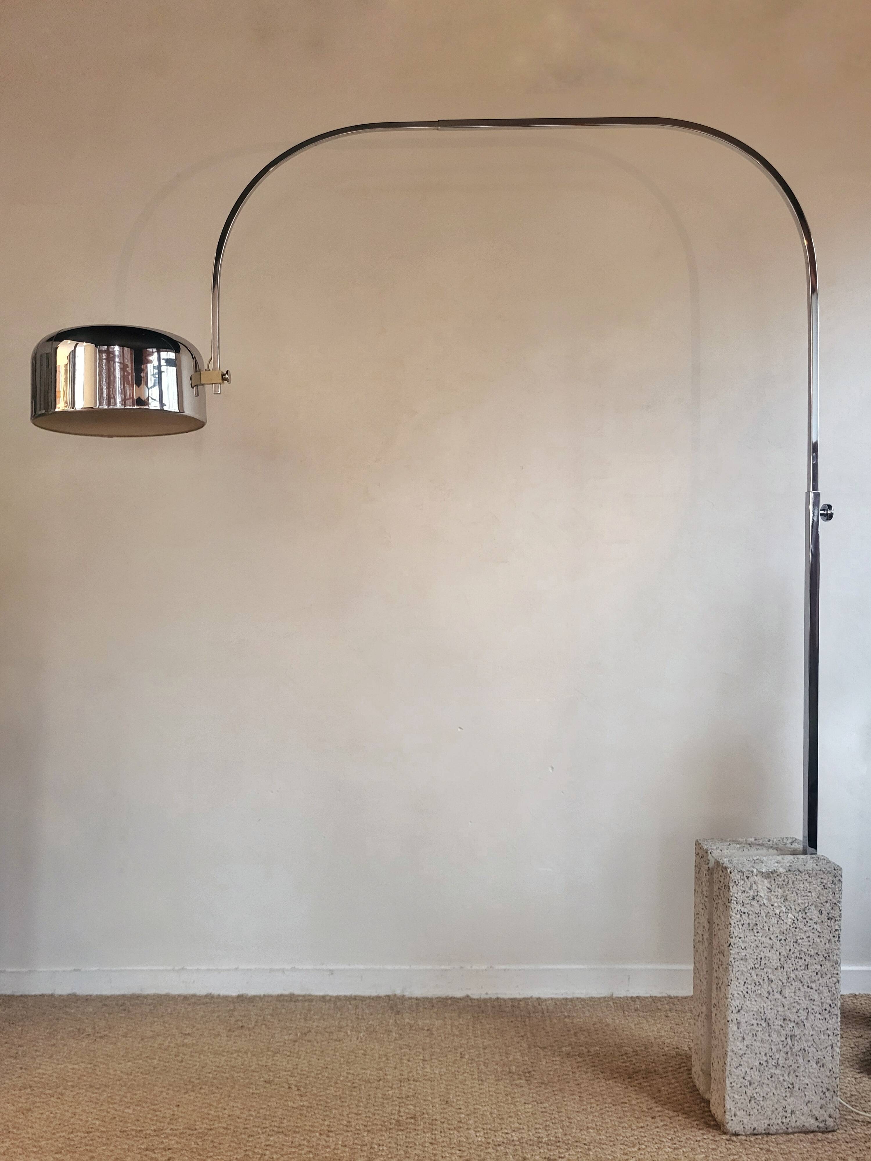 Large Italian Arc lamp 70s