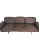 Vintage De Sede DS-31 three-seater sofa – brown leather design classic