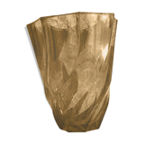 Vase verre fumé twisté, Lever