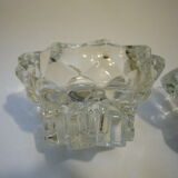 Pair of candlesticks in Crystal