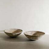 Oversized Mid Century Concrete Planters by Willy Guhl, 1950s