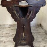 Antique table with a system