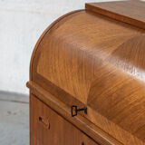 Rolltop secretary in mahogany by Egon Ostergaard, Sweden 1960’s