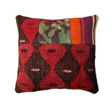 Housse de coussin kilim turc vintage 40 x 40 cm