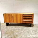 Buffet Cees Braakman de la série « Oak » DE02, UMS Pastoe, années 1950, Pays-Bas