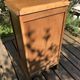 Superb cabinet with a first 20th century oak filing curtain, vintage furniture