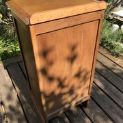 Superb cabinet with a first 20th century oak filing curtain, vintage furniture