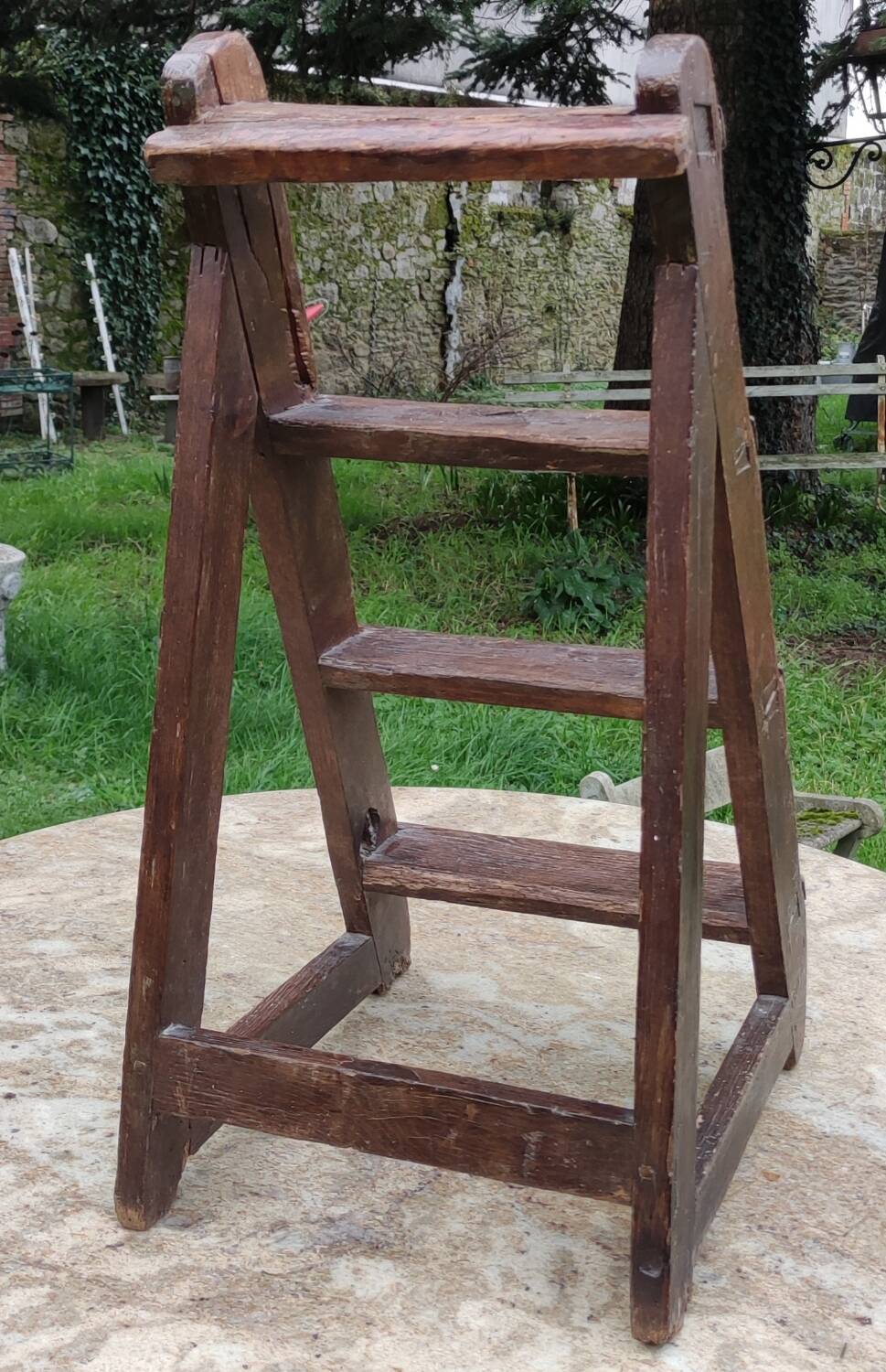 Old small stepladder