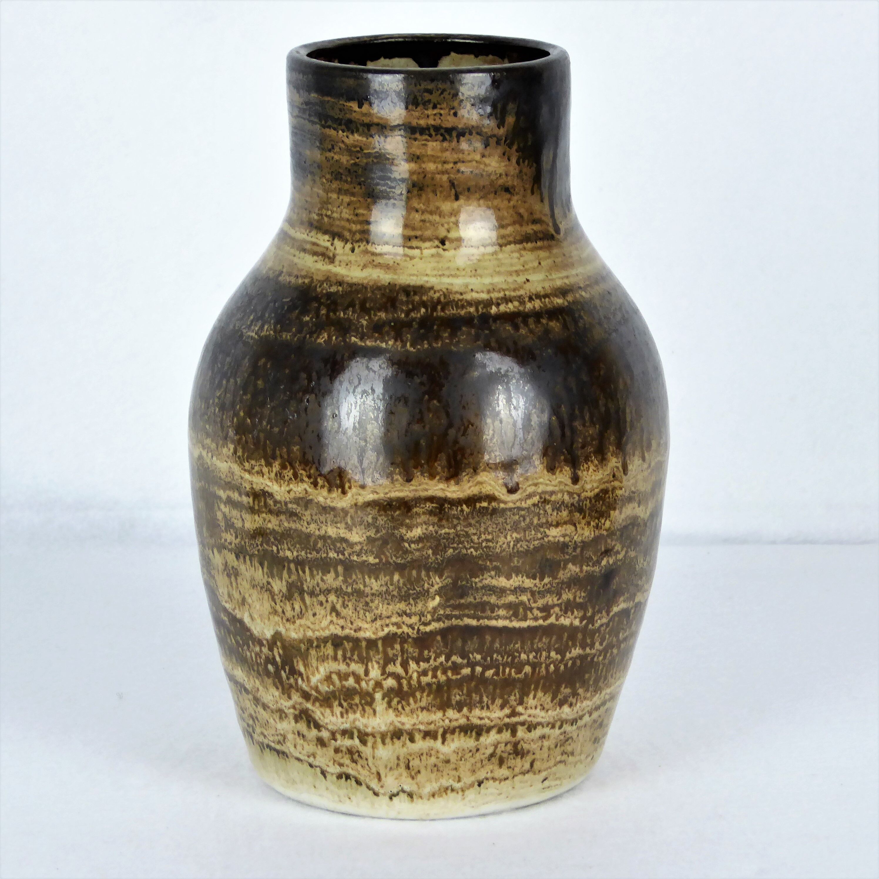 Pouchain Dieulefit ceramic vase 1960