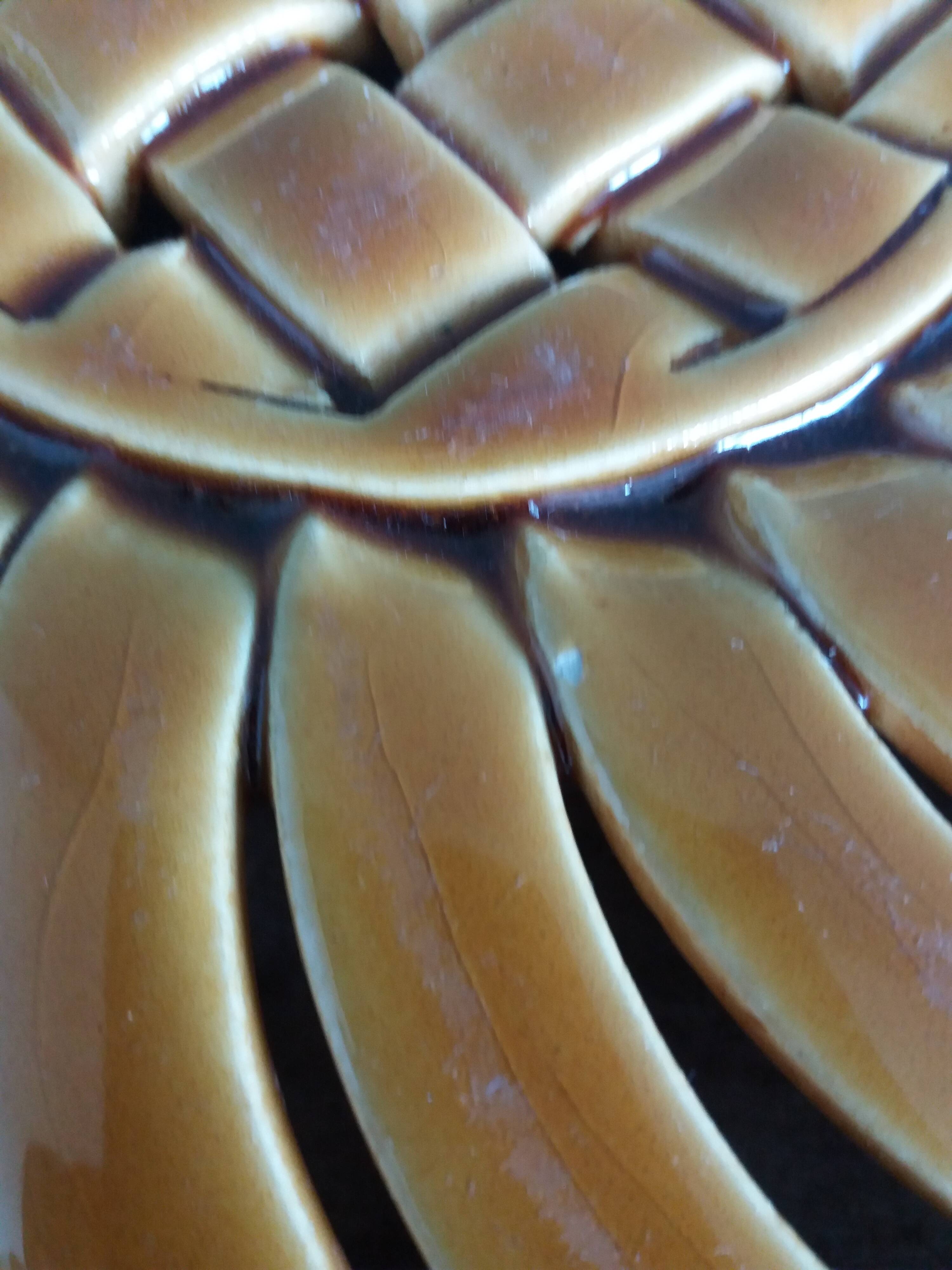 FPP Vallauris barbotine trivets, bottle coasters and knife holders