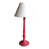 Red lamp base