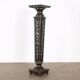 Old neo-Renaissance style column in carved wood Italy 20th Century