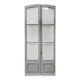 Double passage doors in patinated wood, 19th century