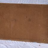 Frame and old pedagogical and school poster