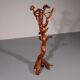 Sculptural oak coat rack – a functional work of nature Italy 60