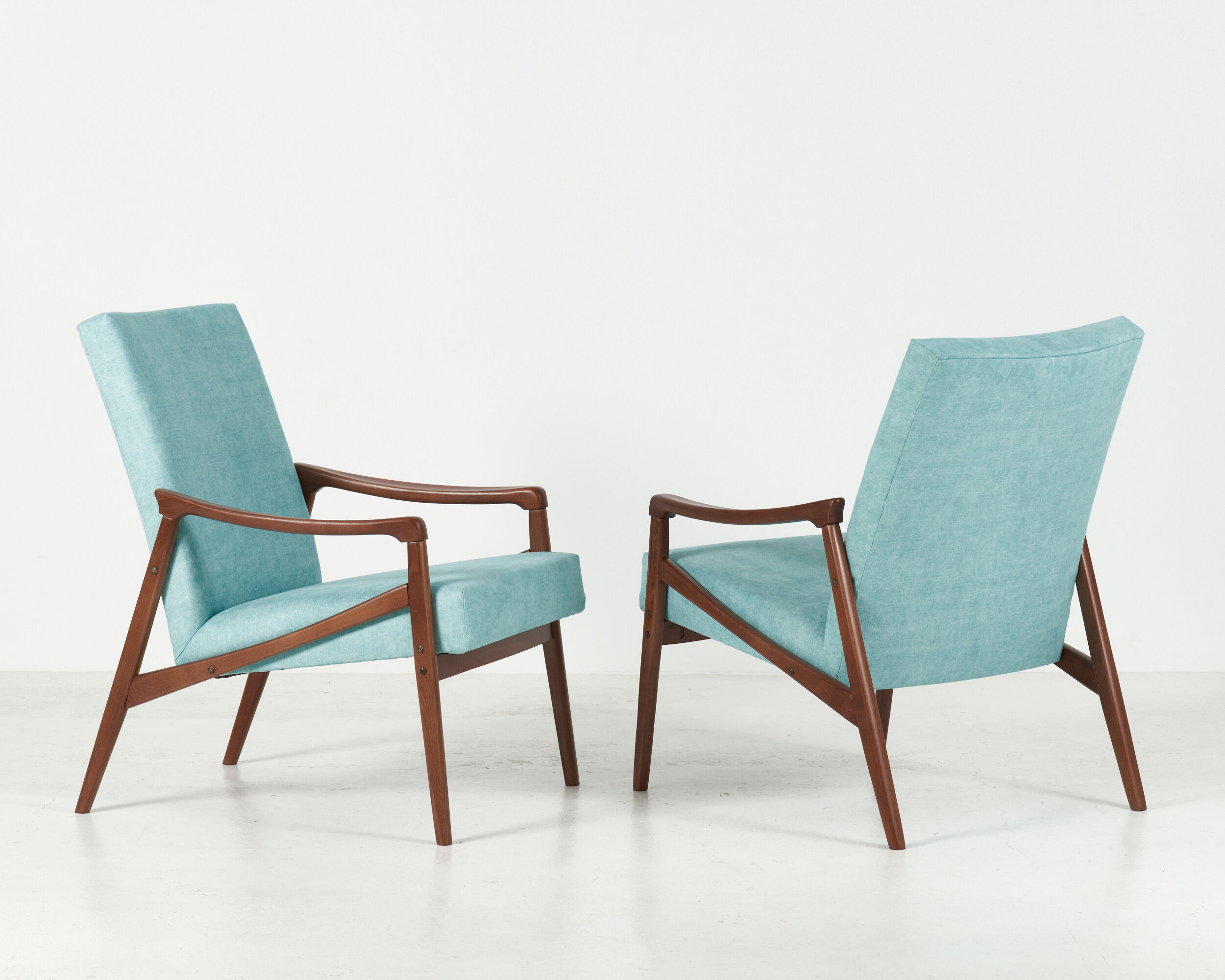 Set of 2 armchairs by jiří jiroutek for interier praha, 60's