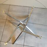 Table basse ronde années 80/90
