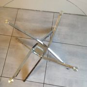 Round coffee table 80s/90s