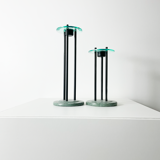 Pair of memphis style candle holders