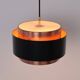 Saturn Pendant in Copper by Jo Hammerborg for Fog & Mørup, 1960s