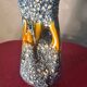 Ceramic vase 1960 In Ceramic Fat Lava Vallauris 25x15 very good condition